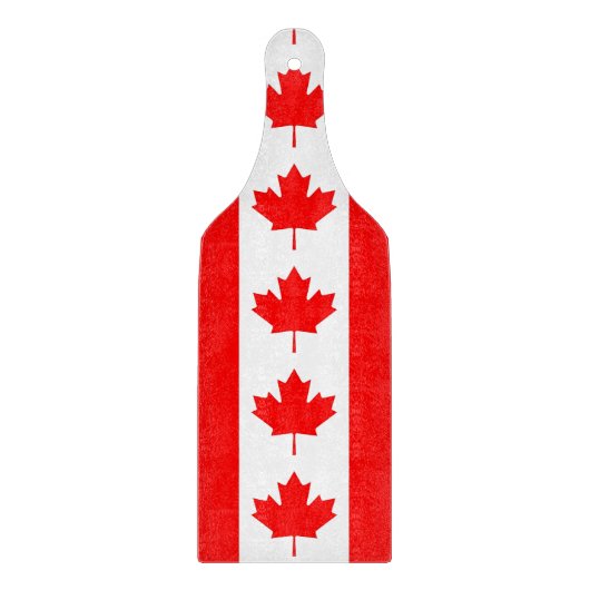 Glazen snijbordpapier met vlag van Canada Snijplank (Voorkant)