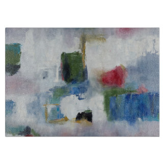 Glazen snijplaat 11 x 8 originele kunst snijplank