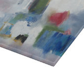 Glazen snijplaat 11 x 8 originele kunst snijplank (Hoek)