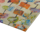 glazen snijplaat 8x11 (origineel) snijplank (Hoek)