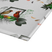 Glazen snijplank Cardinals Corner (Hoek)