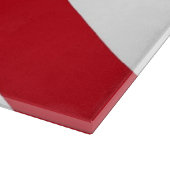 Glazen snijplank met vlag van Florida, Verenigde S (Hoek)