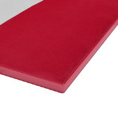 Glazen snijplank met vlag van Iowa, Verenigde Stat (Hoek)