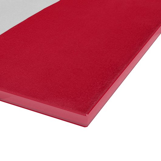 Glazen snijplank met vlag van Iowa, Verenigde Stat (Hoek)