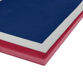 Glazen snijplank met vlag van Wyoming Nederland (Hoek)