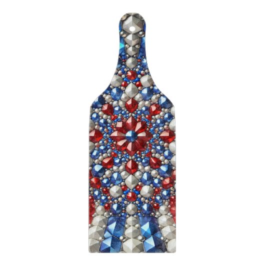 Glazen snijplank paddle Nederland Kleuren (Voorkant)