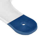 Glazen snijplank paddle West Virginia vlag (Hoek)