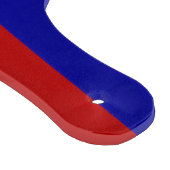 Glazen snijplank peddel vlag van San Antonio (Hoek)