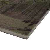 Glazen snijplank van een landelijke South Georgia  (Hoek)