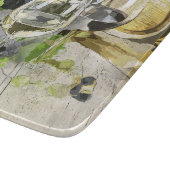 Glazen snijplank Wood Wijndruiven (Hoek)