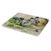 Glazen snijplank Wood Wijndruiven (Hoek)