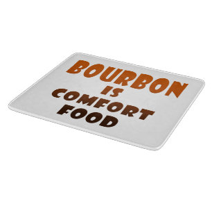 GLAZEN SNIJPLANKEN - BOURBON is Comfort Food