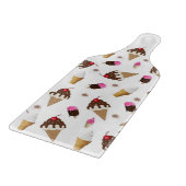 Glazen snijpunt Ice crème Snijplank (Hoek)