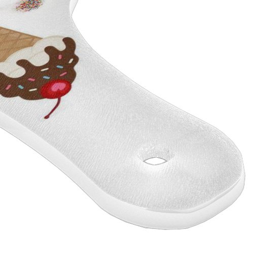 Glazen snijpunt Ice crème Snijplank (Hoek)