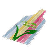 Glazen snijraad Stripe Vegan Snijplank (Hoek)