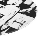 Glazen snijraad voor wijn snijplank (Hoek)