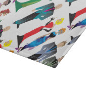 Glazen snijvlak binnenste gasten snijplank (Hoek)