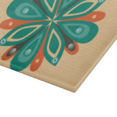 Glazen snijvlak blauw snijplank (Hoek)