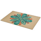 Glazen snijvlak blauw snijplank (Hoek)