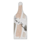 Glazen snijvlak Houd het handig Snijplank (Voorkant)