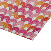 Glazen snijvlak Mod Waves Pink+ Snijplank (Hoek)