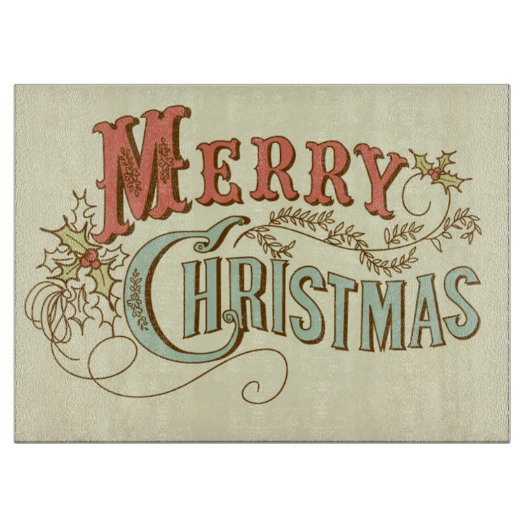 Glazen snijvlak/pretkerst snijplank (Voorkant)