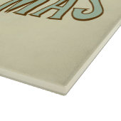 Glazen snijvlak/pretkerst snijplank (Hoek)