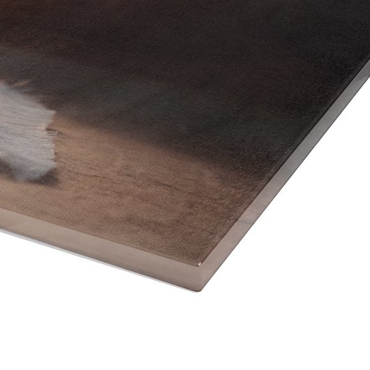 Glazen snijvlak voor Arabisch paard Snijplank (Hoek)