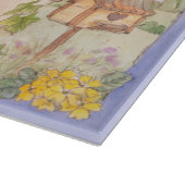 Glazen snijvlak voor de lente snijplank (Hoek)