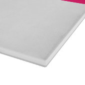 Glazen snijvlak voor gepersonaliseerde snijtaart snijplank (Hoek)