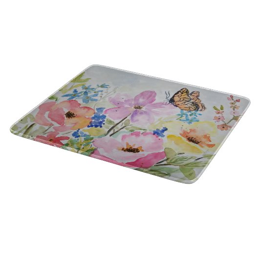 Glazen snijwand - Beemd Snijplank (Hoek)