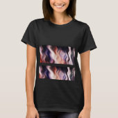 Glazen staafkatoen, bovenaan t-shirt (Voorkant)