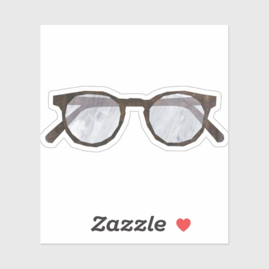 Glazen Sticker (Vel)