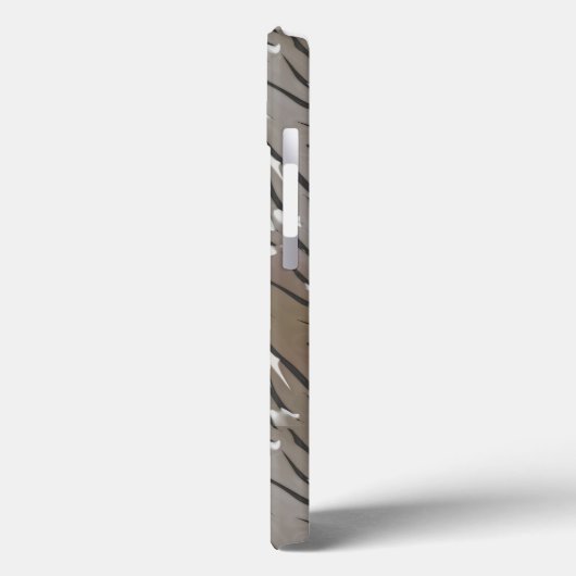 Glazen tegelleder 3D zebra Case-Mate iPhone Case (Achterkant / Links)