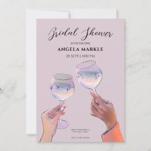 Glazen toast cheers Vrijgezellenfeest Kaart