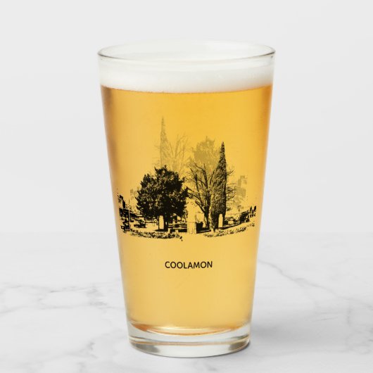 Glazen trommel (Voorkant gevuld)