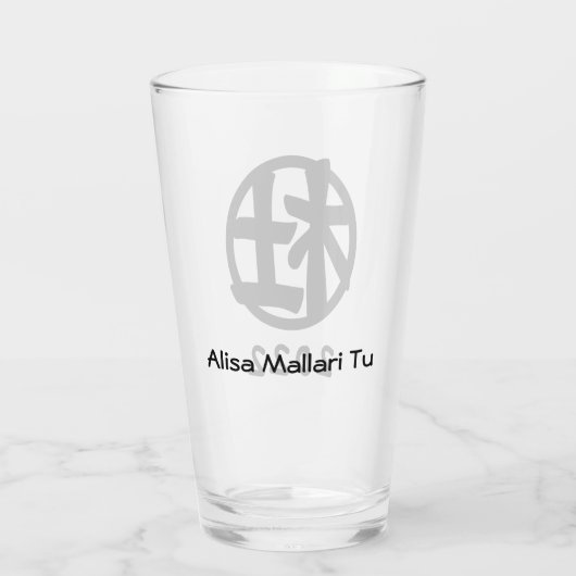 Glazen trommel (Achterkant)