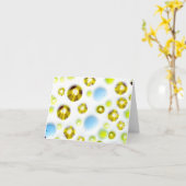 glazen tuin nr . 3 kaart (Gele Bloem)