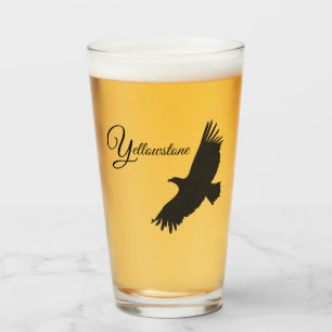 Glazen Tumbler-geelsteen Eagle