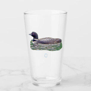 Glazen tumbler met gemeenschappelijke lepel
