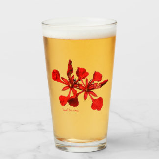 Glazen tumbler Royal Poinciana 16 oz