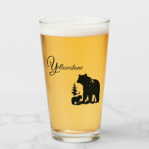Glazen Tumbler-Yellowstone Beer