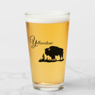 Glazen Tumbler-Yellowstone Buffel