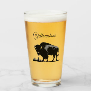 Glazen Tumbler-Yellowstone Buffel