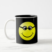 Glazen Tweekleurige Koffiemok (Links)