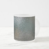 Glazen venster matglas koffiemok (Voorkant rechts)