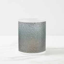 Glazen venster matglas koffiemok