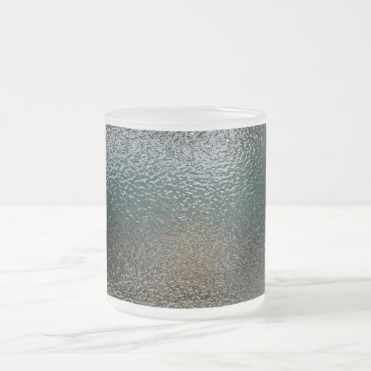 Glazen venster matglas koffiemok (Center)