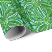 Glazen ventilator in groen cadeaupapier (Rol Hoek)