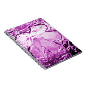 Glazen ventilator Paars Notitieboek (Rechterzijde)